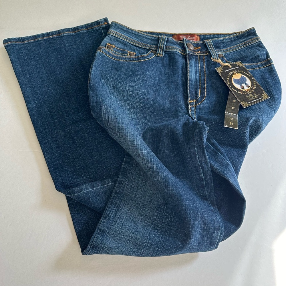 MU - MAKERS USA || Authentic Dungarees Denim Flap Jeans. Sz. 2